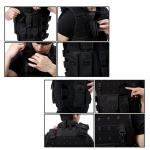 Multifunctional Outdoor Fishing Vest Tactical Multi Pocket Vest Hunting Camping And Hiking 