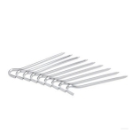 5pcs/set Camping Hiking Tent Peg Aluminum Canopy Stake Nail Ground Pin