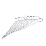5pcs/set Camping Hiking Tent Peg Aluminum Canopy Stake Nail Ground Pin