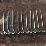 5pcs/set Camping Hiking Tent Peg Aluminum Canopy Stake Nail Ground Pin