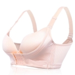 Women Sexy Seamless Wireless Under Thick Thin Cup Bra Front Closure Adjustable Underwear