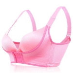 Women Sexy Seamless Wireless Under Thick Thin Cup Bra Front Closure Adjustable Underwear
