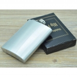 8oz(225ml) Stainless Steel Hip Flask Alcohol Pot Bottle Portable Copper Cover Gift For Man 