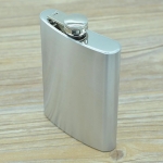 8oz(225ml) Stainless Steel Hip Flask Alcohol Pot Bottle Portable Copper Cover Gift For Man 