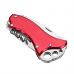 K-MASTER 8 in 1 Multifunction Mini Folding Knife Tools Fishing Line Cutter Saw Screwdriver Key Chain