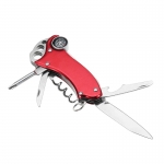 K-MASTER 8 in 1 Multifunction Mini Folding Knife Tools Fishing Line Cutter Saw Screwdriver Key Chain