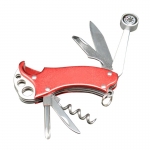 K-MASTER 8 in 1 Multifunction Mini Folding Knife Tools Fishing Line Cutter Saw Screwdriver Key Chain