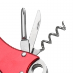 K-MASTER 8 in 1 Multifunction Mini Folding Knife Tools Fishing Line Cutter Saw Screwdriver Key Chain