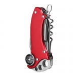 K-MASTER 8 in 1 Multifunction Mini Folding Knife Tools Fishing Line Cutter Saw Screwdriver Key Chain