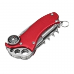K-MASTER 8 in 1 Multifunction Mini Folding Knife Tools Fishing Line Cutter Saw Screwdriver Key Chain