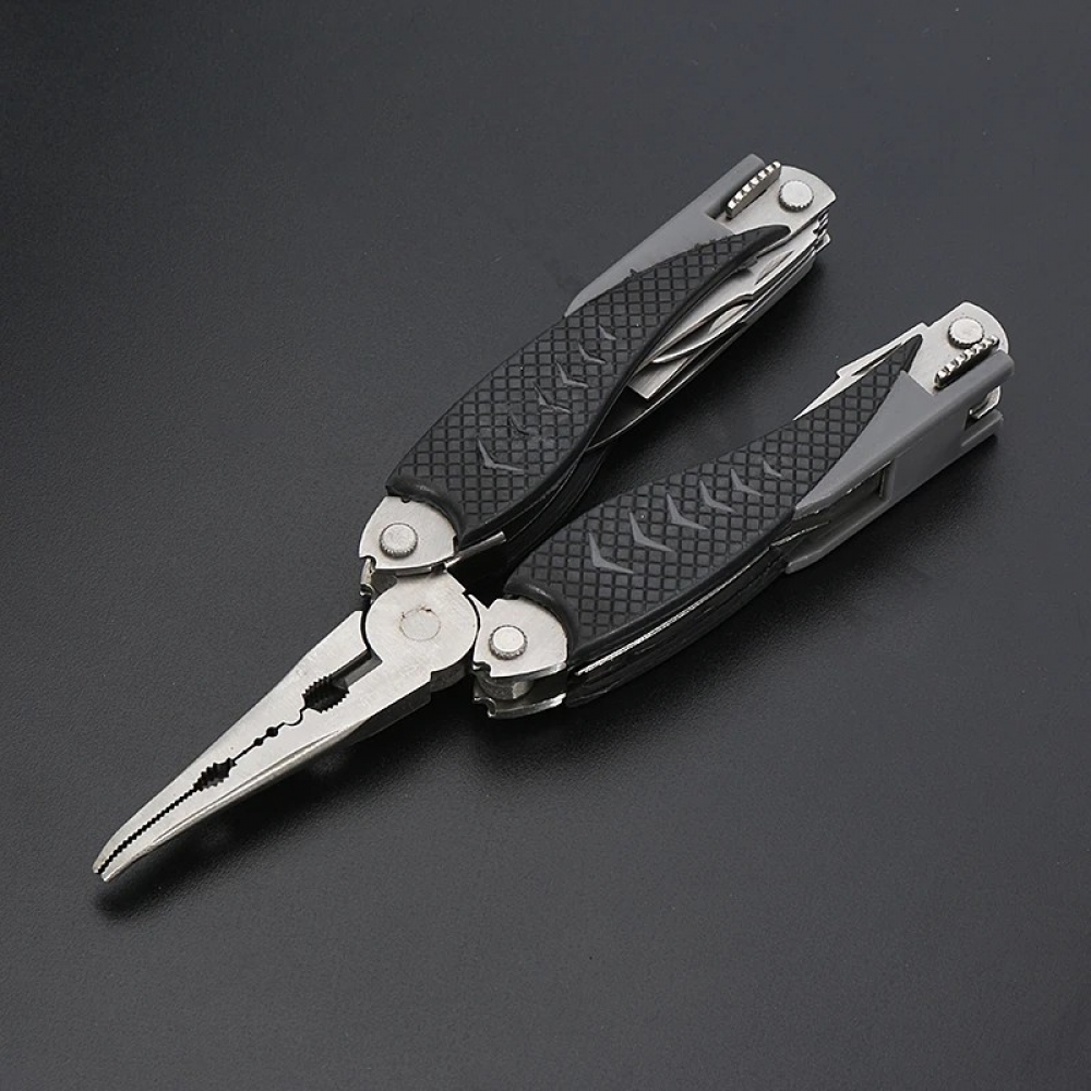 10 in 1 125mm Stainless Steel Multifunction Folding Fishing Pliers Knife Saw Fishing Scale - Generic - Fishing Tools - BBC-1193254 - bargainbasement.club