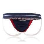 JOCKMAIL Jockstrap Cutout Briefs U Convex Padded Crotch Thong Underwear for Men