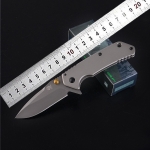 Sanrenmu 7056 100MM 58HRC+ Stainless Steel Mini Pocket Folding Knife Outdoor Camping Fishing Knife