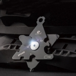 HX OUTDOORS 8 In 1 Mini 5.5 /7/8/10/12 EDC Nuts Hexagonal Array Tools Screwdriver Corkscrew Hook Opener Key Chain