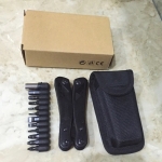 165mm Stainless Steel Outdoor Fishing Pliers Multifuncional Folding Pliers Knife Screwdriver Tool - Generic - Fishing Tools