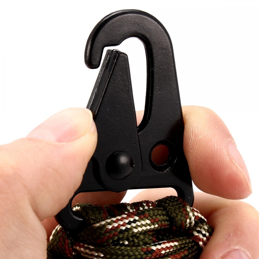 16Pcs Outdoor Paracord Kit Survival Rope Set Fishing Tools Camping Carabiner Emergency Gear - Generic - Ropes And Accessories - BBC-1283075 - bargainbasement.club