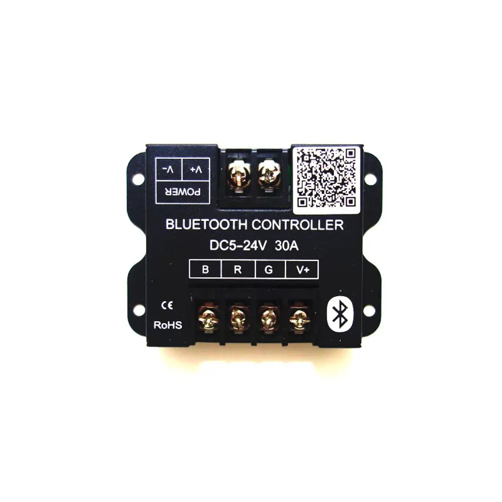 DC5-24V 30A bluetooth Smartphone APP Controller for RGB 5050 3528 LED Strip Lighting 