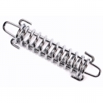 Nickel-plated Steel Outdoor Camping Tent Spring Rope Buckle Windproof High Strength Awning Buckle 