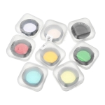 8Pcs/set  1.25inch Lens Filter Kit Nebula Filter Moon Sun Filter For Telescope Eyepiece Accessories