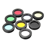 8Pcs/set  1.25inch Lens Filter Kit Nebula Filter Moon Sun Filter For Telescope Eyepiece Accessories