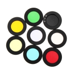 8Pcs/set  1.25inch Lens Filter Kit Nebula Filter Moon Sun Filter For Telescope Eyepiece Accessories