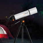 CELESTRON SCTW-80 200X HD Zoom Refractive Astronomical Telescope 80mm Caliber Red Dot Finder High Magnification Space Monocular