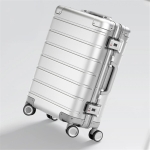 90FUN 20inch Travel Suitcase 31L Aluminum Alloy TSA Lock Spinner Wheel Carry On Luggage Case from 