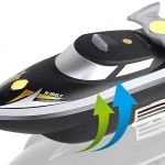 ZANLURE HJ807 Rechargeable 7Km/h 2.4G 500M Remote Control Fishing Bait Boat RC Carp Fishing Feeder Outdoor Fish Finder-US Plug