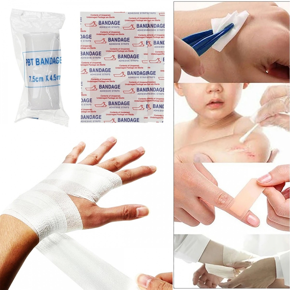 249Pcs 34Types SOS Survival Equipment First Aid Kit Wound Treatment Tools For Outdoor Activities Camping Hunting - Generic - First Aid - BBC-1639988 - bargainbasement.club