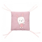 6Pcs Set Cotton Cot Bumper Baby Crib Infant Toddler Nursery Bed Protector Pillow