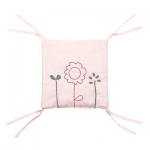 6Pcs Set Cotton Cot Bumper Baby Crib Infant Toddler Nursery Bed Protector Pillow