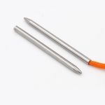 10 Pcs 6MM 550 Paracord Fid Lacing Stitching Weaving Needle Stainless Steel Works For Laces Strings - Generic - Needls And Threading