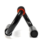 2PCS S-Shape Anti-slip Stand Bar Push Up Rack Board Body Building System Training Home Fitness Exercise Tools