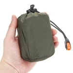 PE Aluminum Film Camping Sleeping Bag Folding Waterproof Sleeping Pad with Whistle