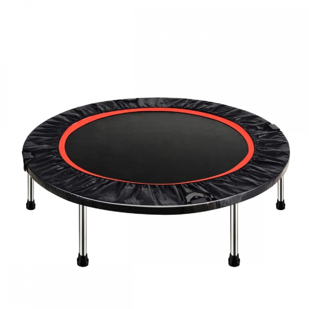 100x28cm Foldable Mini Trampoline Jumping Cardio Elastic Gym Yoga Exercise Max Load 200kg - Generic - Fitness