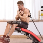 Foldable Sit-Ups Adjustable Bench Weightlifting Strength Training Board Multifunction Fitness Abdominal Exercise Bench