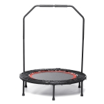 TOOCA Mini Trampoline Rebounder Max Load 220lbs Exercise Trampoline with Adjustable Handrail for Indoor/Garden/Workout Cardio