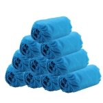 SGODDE 100PCS/Lot Disposable Overshoes Shoe Care Kits Plastic Rain Waterproof Shoe Covers Boot Covers For 34-46 Yard