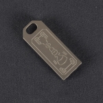 SEEKNITE EDC Survival Whistle High Decibel Double Pipe Whistle Titanium Alloy Keychain Emergency Multi Tool