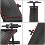 Folding Sit Up Abdominal Bench Multifunction Muscle Training Board Dumbbell Stool Gym Fitness Equipments