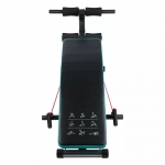 SHUA Sit Up Bench Home Supine Board Multifunctional Dumbbell Stool Crunch Bench Ab Chair Indoor Abdominal Fitness Equipment