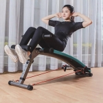 SHUA Sit Up Bench Home Supine Board Multifunctional Dumbbell Stool Crunch Bench Ab Chair Indoor Abdominal Fitness Equipment