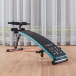 SHUA Sit Up Bench Home Supine Board Multifunctional Dumbbell Stool Crunch Bench Ab Chair Indoor Abdominal Fitness Equipment