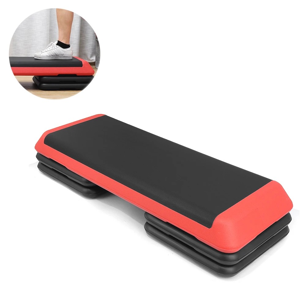 110cm Aerobic Stepper Adjustable Yoga Pedal Stepper Non-slip Aerobic Pedals Workout Fitness Equipment - Generic - Fitness - BBC-1779973 - bargainbasement.club