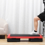 110cm Aerobic Stepper Adjustable Yoga Pedal Stepper Non-slip Aerobic Pedals Workout Fitness Equipment - Generic - Fitness