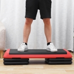 110cm Aerobic Stepper Adjustable Yoga Pedal Stepper Non-slip Aerobic Pedals Workout Fitness Equipment - Generic - Fitness