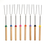 8PCS Roasting Sticks Telescoping 12