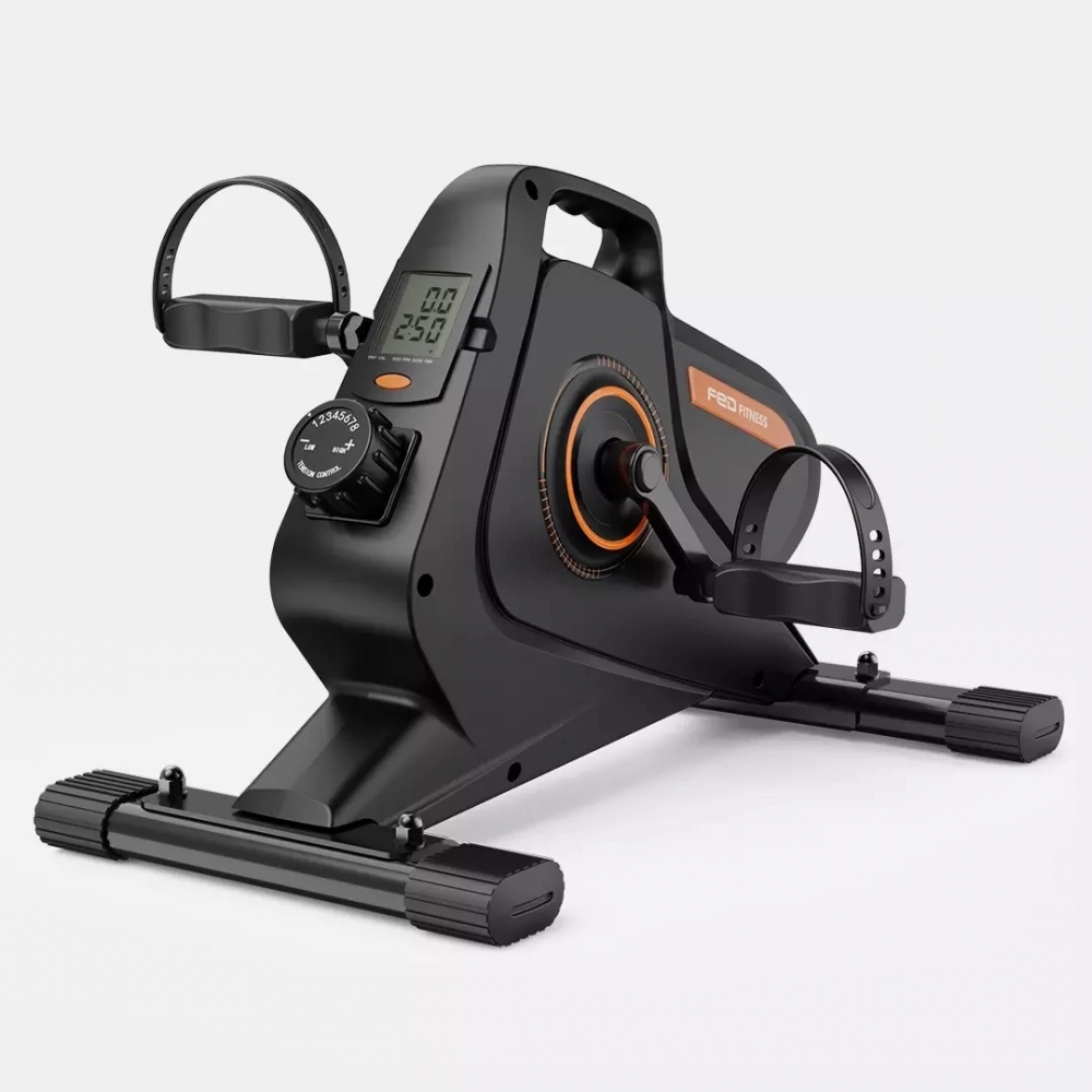 FED Mini Exercise Bike Magnetic Control Pedal 8 Modes Adjustable Stepper Ultra-Quiet Slimming Fitness Equipment