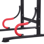 GEEMAX 150-230CM Adjustable Heavy Duty Power Tower Dip Station Pull Up Bar Strength Training Indoor Home Gym Fitness Exercise Tools Dip Tissure Home Gym