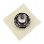 IPRee® 5Pcs Camping Cookware Kit Stainless Steel Pot Frying Pan Cup Picnic BBQ Tableware Set with Storage Bag